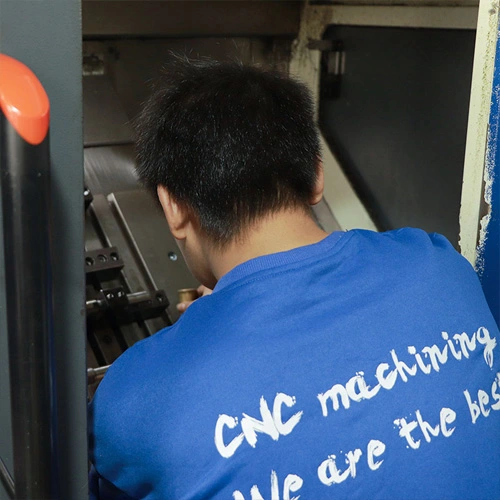 professional turning parts production team