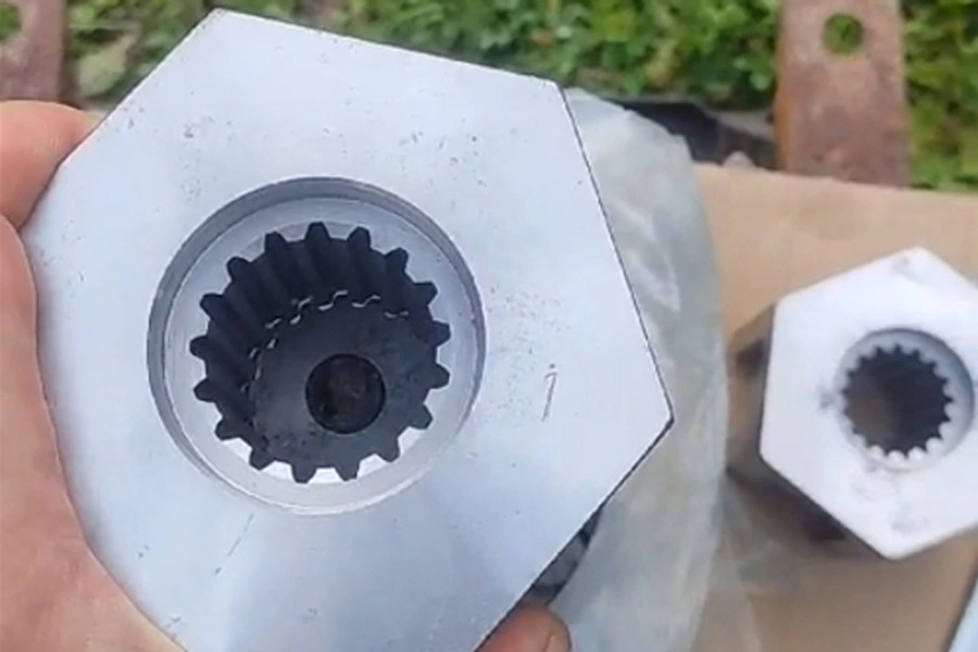 Custom steel industrial CNC machined parts for Russian customers