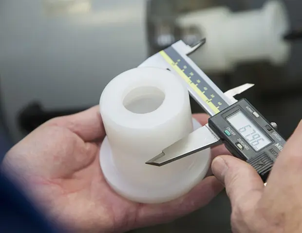 plastic turning machining