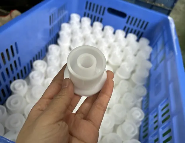 pvc cnc turning parts