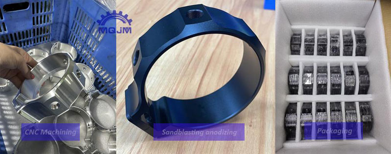 CNC machining and surface treatment